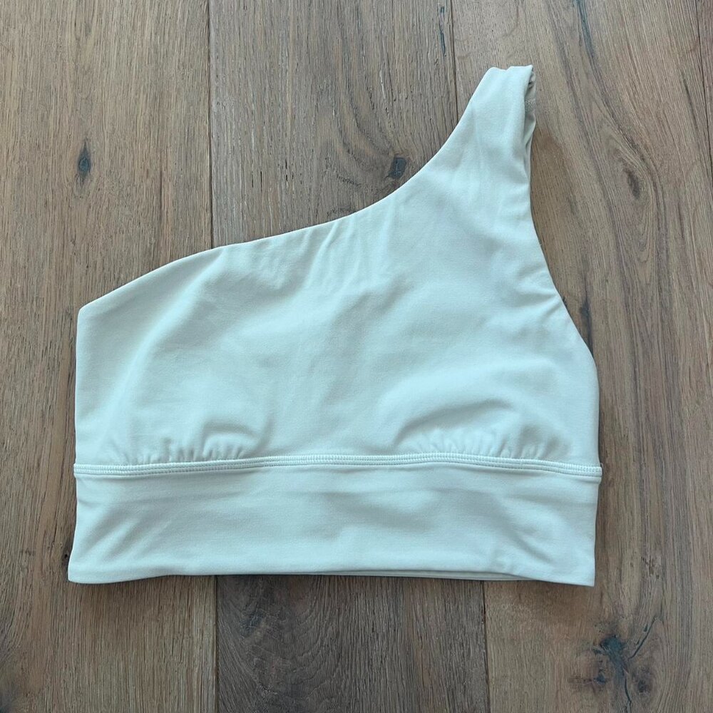 Bone Bend This One-Shoulder Sports Bra